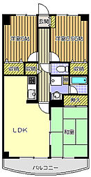ベルデュール大泉 3LDKの間取図画像