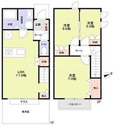 間取図画像 3LDK