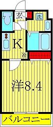 間取図画像 1K