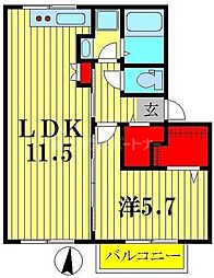 ソファレ美原 2階