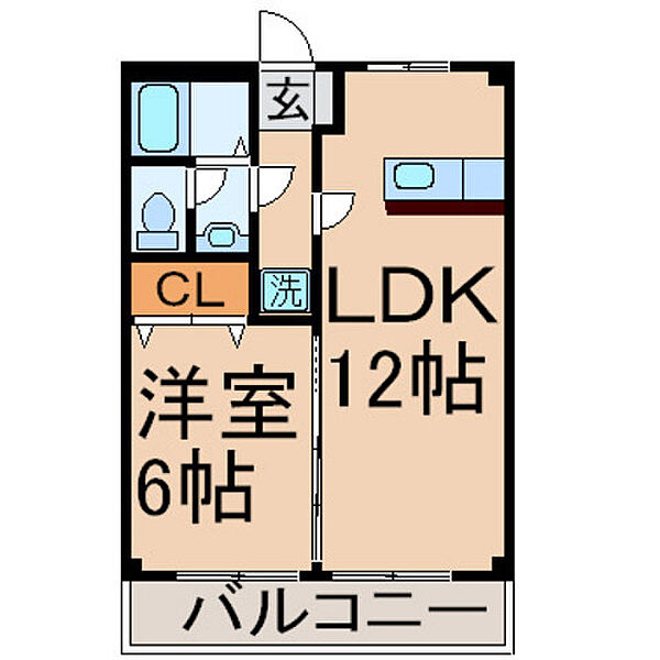 西砂ビレッジ 0102｜東京都立川市西砂町2丁目(賃貸マンション1LDK・1階・40.50㎡)の写真 その2