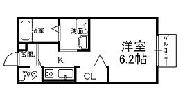 グリーンコート宝塚  ｜ 兵庫県宝塚市川面6丁目（賃貸アパート1K・2階・23.40㎡） その2