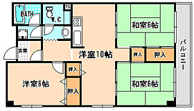 プエオテラス  ｜ 兵庫県宝塚市山本南1丁目（賃貸マンション3LDK・4階・65.16㎡） その2