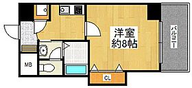 ビガーポリス133宝塚  ｜ 兵庫県宝塚市武庫川町（賃貸マンション1K・7階・24.68㎡） その2