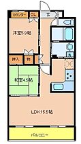 AMENITYCOURT  ｜ 兵庫県宝塚市平井2丁目（賃貸マンション2LDK・3階・59.40㎡） その2