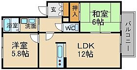 ＴＵＮＡ宝塚  ｜ 兵庫県宝塚市山本中2丁目（賃貸アパート2LDK・2階・54.00㎡） その2