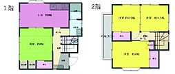 愛甲郡愛川町半原　中古戸建(TH) 4DKの間取り