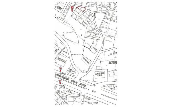地図を拡大表示