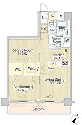 間取図画像 1SLDK