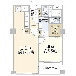 グランドメゾン吉祥寺 1LDKの間取図画像