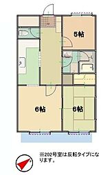 JLBグランエクリュ学芸大学 2LDKの間取図画像