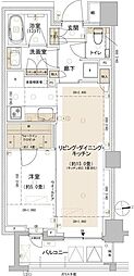 PARKHOMES東中野 1LDKの間取図画像