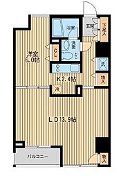 ウィルテラス千歳烏山 1LDKの間取図画像