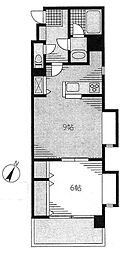 COMFORTTERRACE 1LDKの間取図画像