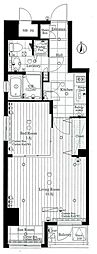 エスアール自由が丘 1LDKの間取図画像