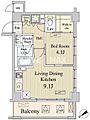 アンソレイユ代々木2階18.7万円
