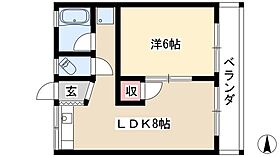 若竹荘  ｜ 愛知県名古屋市中川区野田2丁目470（賃貸アパート1LDK・2階・29.16㎡） その2