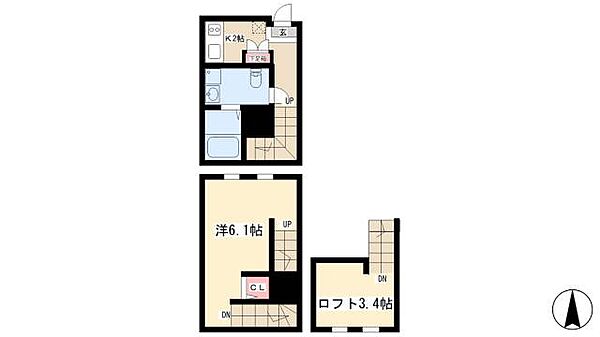 Paramount Life ｜愛知県名古屋市中川区春田4丁目(賃貸アパート1K・1階・25.41㎡)の写真 その2