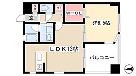 Espoir i  ｜ 愛知県名古屋市西区幅下2丁目13-3（賃貸マンション1LDK・8階・50.34㎡） その2