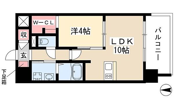 プレサンス丸の内レジデンス ｜愛知県名古屋市中区丸の内2丁目(賃貸マンション1LDK・3階・37.31㎡)の写真 その2