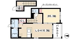 U・PLACE  ｜ 愛知県名古屋市中村区八社2丁目75（賃貸アパート1LDK・2階・42.61㎡） その2