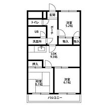 メゾンドUM  ｜ 愛知県名古屋市中川区福川町3丁目1-24（賃貸マンション3LDK・5階・56.70㎡） その2