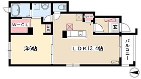 ラ・メール清水  ｜ 愛知県名古屋市中川区供米田1丁目503（賃貸アパート1LDK・1階・47.08㎡） その2