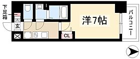 ディアレイシャス名古屋太閤通III  ｜ 愛知県名古屋市中村区太閤通6丁目106（賃貸マンション1K・2階・23.73㎡） その2