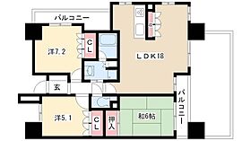 パークアクシス金山WEST  ｜ 愛知県名古屋市中区正木2丁目4-3（賃貸マンション3LDK・13階・75.48㎡） その2