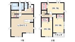 中村日赤駅 14.0万円