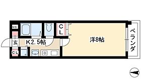 プライムステージK  ｜ 愛知県名古屋市中村区千成通1丁目41-1（賃貸マンション1K・2階・24.80㎡） その2