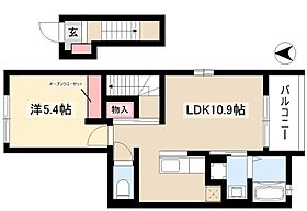 プラシード  ｜ 愛知県名古屋市中川区中野新町3丁目16（賃貸アパート1LDK・2階・41.26㎡） その2