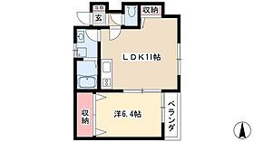 ベルメゾンAZ  ｜ 愛知県名古屋市中川区東起町3丁目40-1（賃貸アパート1LDK・1階・41.64㎡） その2