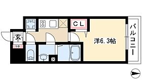 プレサンス名古屋STATIONフレア  ｜ 愛知県名古屋市中村区亀島2丁目5-21（賃貸マンション1K・6階・22.17㎡） その2