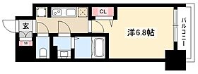 プレサンス名古屋駅ゲート  ｜ 愛知県名古屋市中村区竹橋町24-12（賃貸マンション1K・6階・23.47㎡） その2