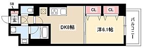 ツインアウルズ  ｜ 愛知県名古屋市中川区尾頭橋3丁目3-29（賃貸マンション1DK・6階・37.16㎡） その2