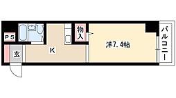 間取図画像 1K