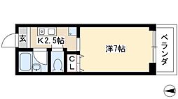 間取図画像 1K