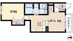 ラルジュツカサ プロシャン 1階