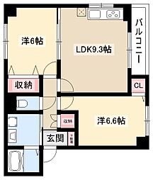 クレストコート 1階