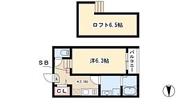 ディアコート松原 2階