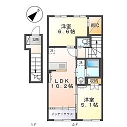 リビングテラス 2階/-