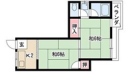 河合ビル 4階/-