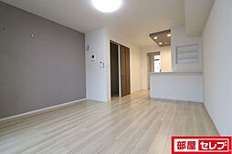 メゾン・ド・モリタIII 2階ワンルームのリビング/ダイニング