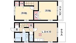 コンアモーレ　B棟 1階/-
