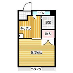 リエス那古野 1Kの間取図画像