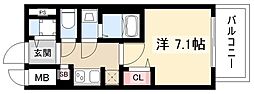 S-RESIDENCE名古屋菊井aline 1Kの間取図画像