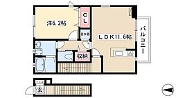 珠輝 2階/-