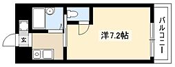 フィレンツェ名駅 ワンルームの間取図画像