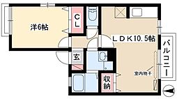 リヴィエールサナエ B 1階/-